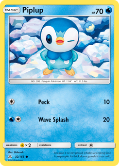 Piplup — Ultra Prism 32/156