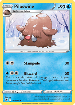 Piloswine — Astral Radiance 32/189