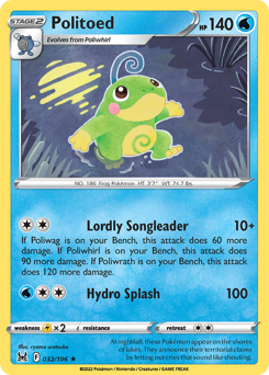Politoed — Lost Origin 32/196