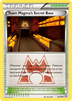 Team Magma's Secret Base — Double Crisis 32/34