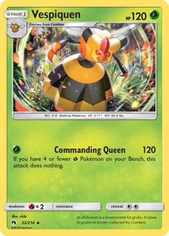 Vespiquen — Lost Thunder 32/214