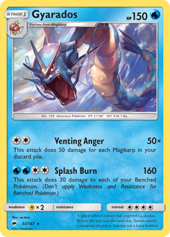 Gyarados — Burning Shadows 33/147