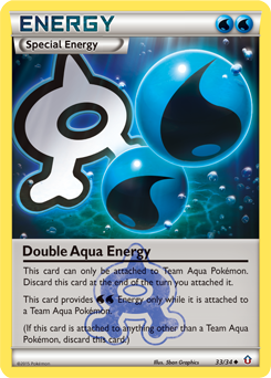 Double Aqua Energy — Double Crisis 33/34