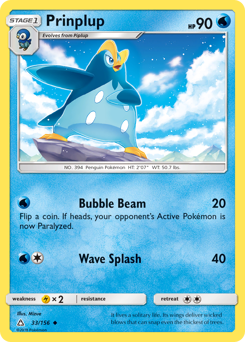 Prinplup — Ultra Prism 33/156