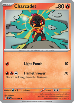 Charcadet — Surging Sparks 33/191
