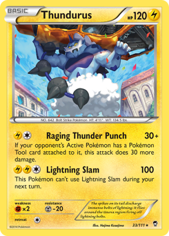 Thundurus — Furious Fists 33/111