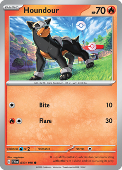 Houndour — Scarlet & Violet 33/198