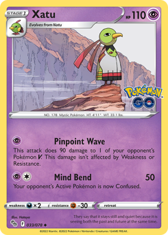 Xatu — Pokémon GO 33/78