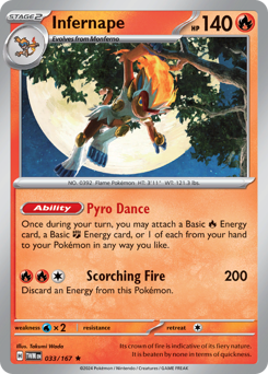 Infernape — Twilight Masquerade 33/167