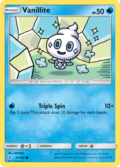 Vanillite — Guardians Rising 33/145