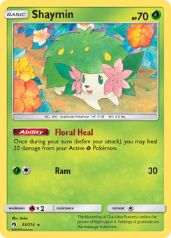 Shaymin — Lost Thunder 33/214
