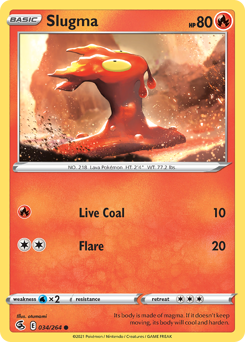 Slugma — Fusion Strike 34/264
