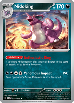 Nidoking — 151 34/165