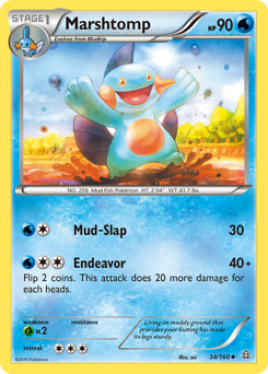 Marshtomp — Primal Clash 34/160