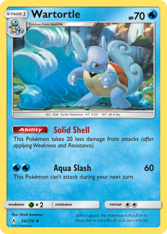 Wartortle — Unbroken Bonds 34/214