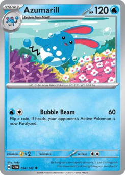 Azumarill — Stellar Crown 34/142