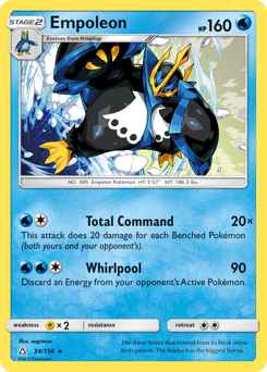 Empoleon — Ultra Prism 34/156