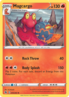 Magcargo — Fusion Strike 35/264
