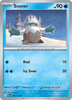 Snover — Mega Evolution 35/132