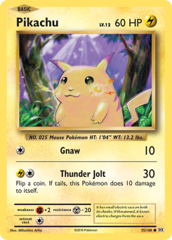 Pikachu — Evolutions 35/108