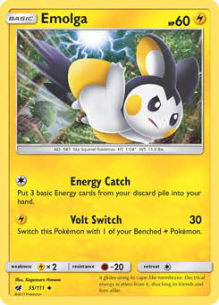 Emolga — Crimson Invasion 35/111