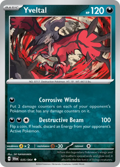 Yveltal — Shrouded Fable 35/64
