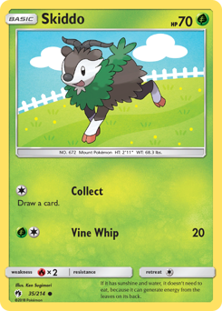 Skiddo — Lost Thunder 35/214