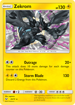 Zekrom — Shining Legends 35/73