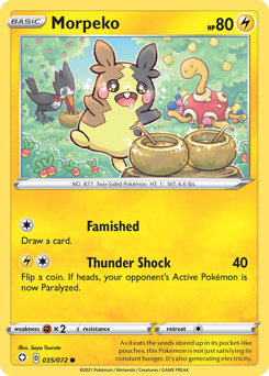 Morpeko — Shining Fates 35/72