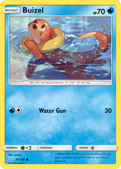 Buizel — Ultra Prism 35/156