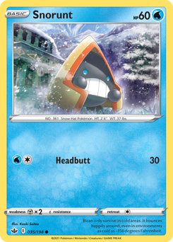 Snorunt — Chilling Reign 35/198