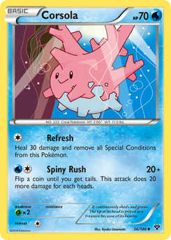 Corsola — XY 36/146