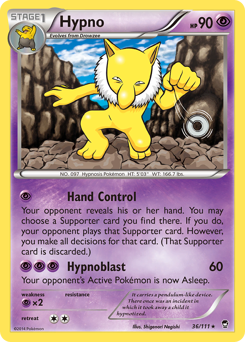 Hypno — Furious Fists 36/111