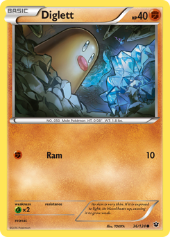 Diglett — Fates Collide 36/124