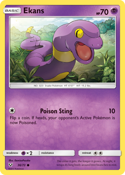 Ekans — Shining Legends 36/73