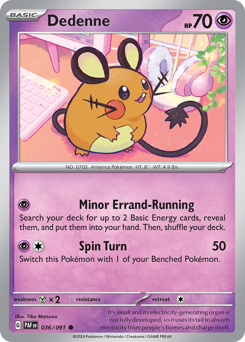 Dedenne — Paldean Fates 36/91