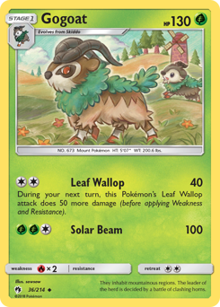 Gogoat — Lost Thunder 36/214