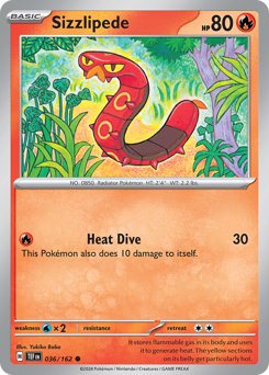 Sizzlipede — Temporal Forces 36/162