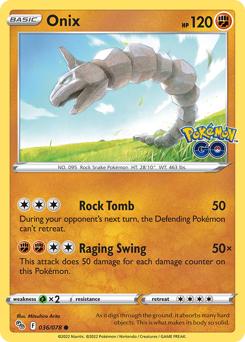 Onix — Pokémon GO 36/78