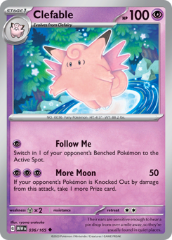 Clefable — 151 36/165