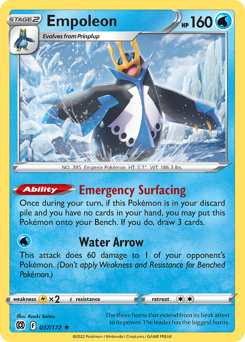 Empoleon — Brilliant Stars 37/172