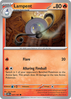 Lampent — Obsidian Flames 37/197