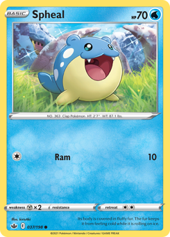 Spheal — Chilling Reign 37/198