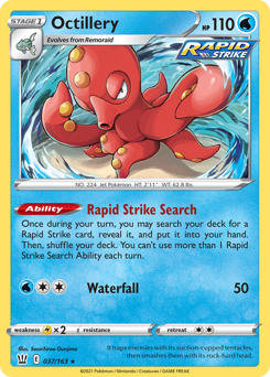 Octillery — Battle Styles 37/163
