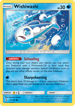Wishiwashi — Guardians Rising 37/145