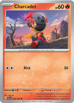 Charcadet — Paldea Evolved 38/193