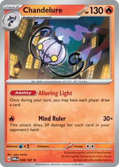 Chandelure — Twilight Masquerade 38/167