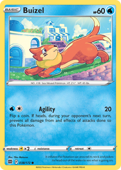 Buizel — Brilliant Stars 38/172