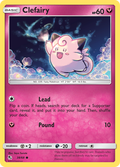 Clefairy — Hidden Fates 38/68