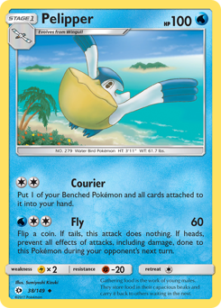 Pelipper — Sun & Moon 38/149